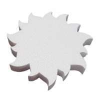 Sol 20cm alto poliestireno expandido para decorar
