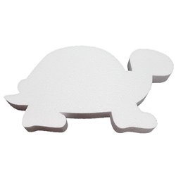 Turtle 20 cm de haut polystyrène expansé pour la décoration