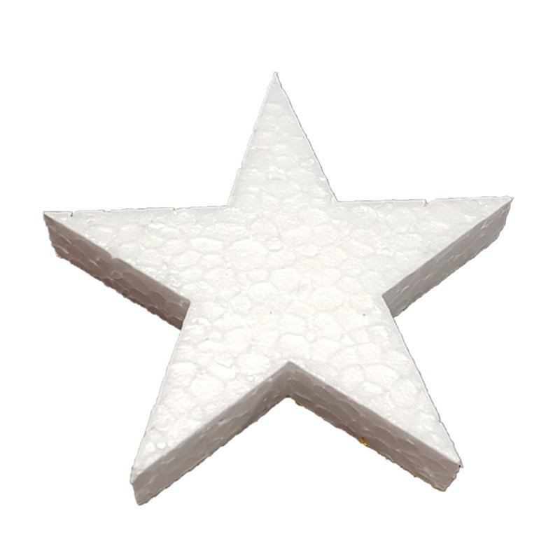 Polystyrène expansé Star 20cm de haut pour la décoration Polystyrène expansé Star 20cm de haut pour la décoration