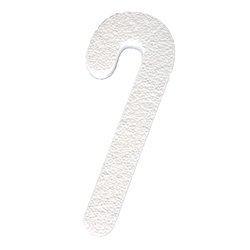 Canne de Noël décoration de Noël polystyrène expansé de 20 cm de haut