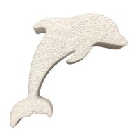 Delfín 12cm alto poliestireno expandido