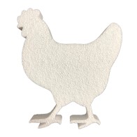 Gallina 20cm alto poliestireno expandido