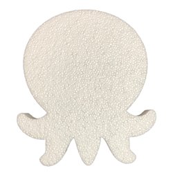 Pieuvre polystyrène expansé de 20 cm de hauteur