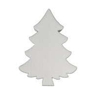 Albero di Natale alto 20 cm in polistirolo espanso