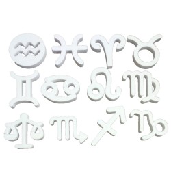 Polystyrene zodiac signs decoration