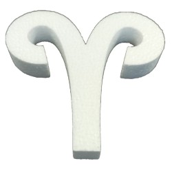 Polystyrene zodiac signs decoration