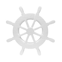 Timón de barco en corcho