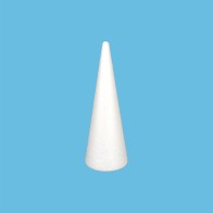 25cm 3D expanded polystyrene Cones