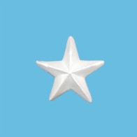 Stelle in polistirolo espanso 3D da 25 cm
