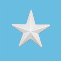 Stelle in polistirolo espanso 3D da 28 cm