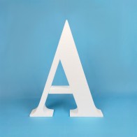 Letras de Poliestireno Tipografía Times New Roman– Decoración Personalizada para Eventos