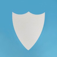 Escudo Sevilla FC en poliestireno expandido