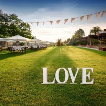 Lettere LOVE in polistirolo – Times New Roman – 40 cm