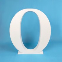 Lettres LOVE en polystyrène – Times New Roman – 40 cm
