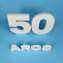 Pack números 60 cm + letras "AÑOS" – Porexpán