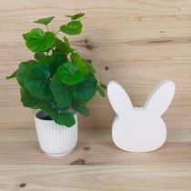 Cabeza de conejo de poliestireno | Decoración creativa