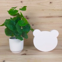 Cabeza de oso de poliestireno | Decoración temática