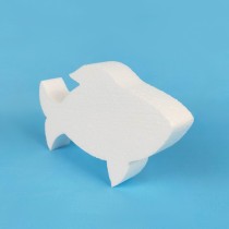 Pez clásico de poliestireno para pintar