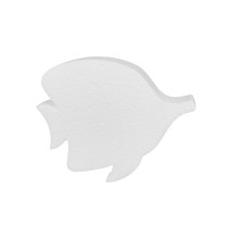 Tropical polystyrene fish for painting and decoration