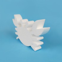 Crabe en polystyrène à décorer