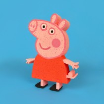 Peppa pig de corcho