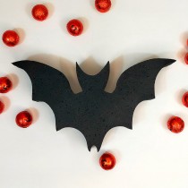 Chauve-souris en polystyrène pour décoration Halloween et fêtes horrifiques