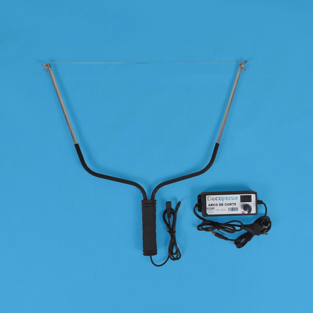 Archet de découpe 35 cm avec alimentation | Découpe précise EPS et XPS Archet de découpe 35 cm avec alimentation | Découpe précise EPS et XPS