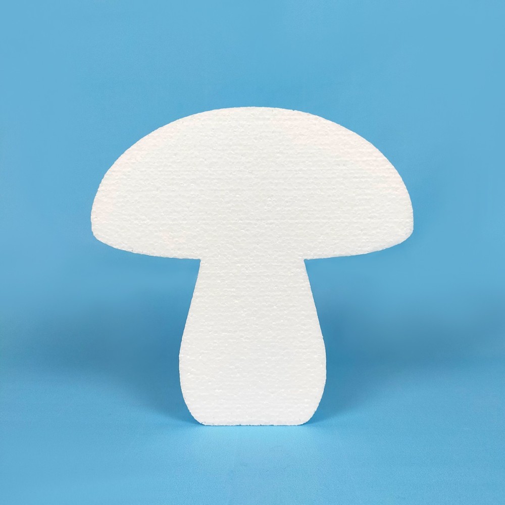 Cèpe en polystyrène pour déco et loisirs créatifs Cèpe en polystyrène pour déco et loisirs créatifs