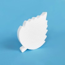 Feuille de bouleau en polystyrène pour loisirs créatifs et déco