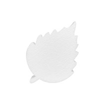 Polystyrene birch leaf for DIY crafts and autumn décor