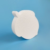 Gland en polystyrène pour loisirs créatifs et déco