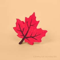 Feuille d’érable en polystyrène pour loisirs créatifs et déco