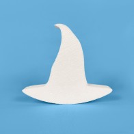 Cappello da strega in polistirolo da dipingere e decorare
