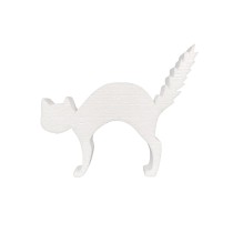 Polystyrene spiky cat to paint and decorate