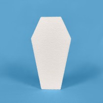 Coffin polystyrene to paint and decorate