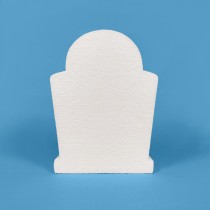 Arched tombstone polystyrene to paint and decorate