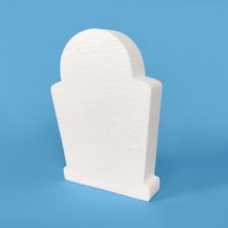 Arched tombstone polystyrene to paint and decorate