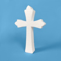 Halloween cross polystyrene to paint and decorate