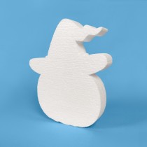 Zucca con cappello in polistirolo da decorare