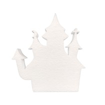 Castello incantato in polistirolo da dipingere e decorare