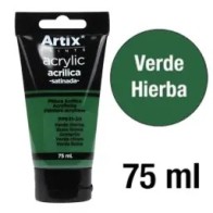 Verde erba – Vernice acrilica satinata 75 ml per polistirene