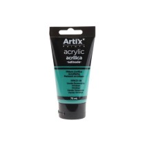 Verde Smeraldo – Vernice acrilica satinata 75 ml per polistirene