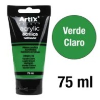 Verde Chiaro – Vernice acrilica satinata 75 ml per polistirene