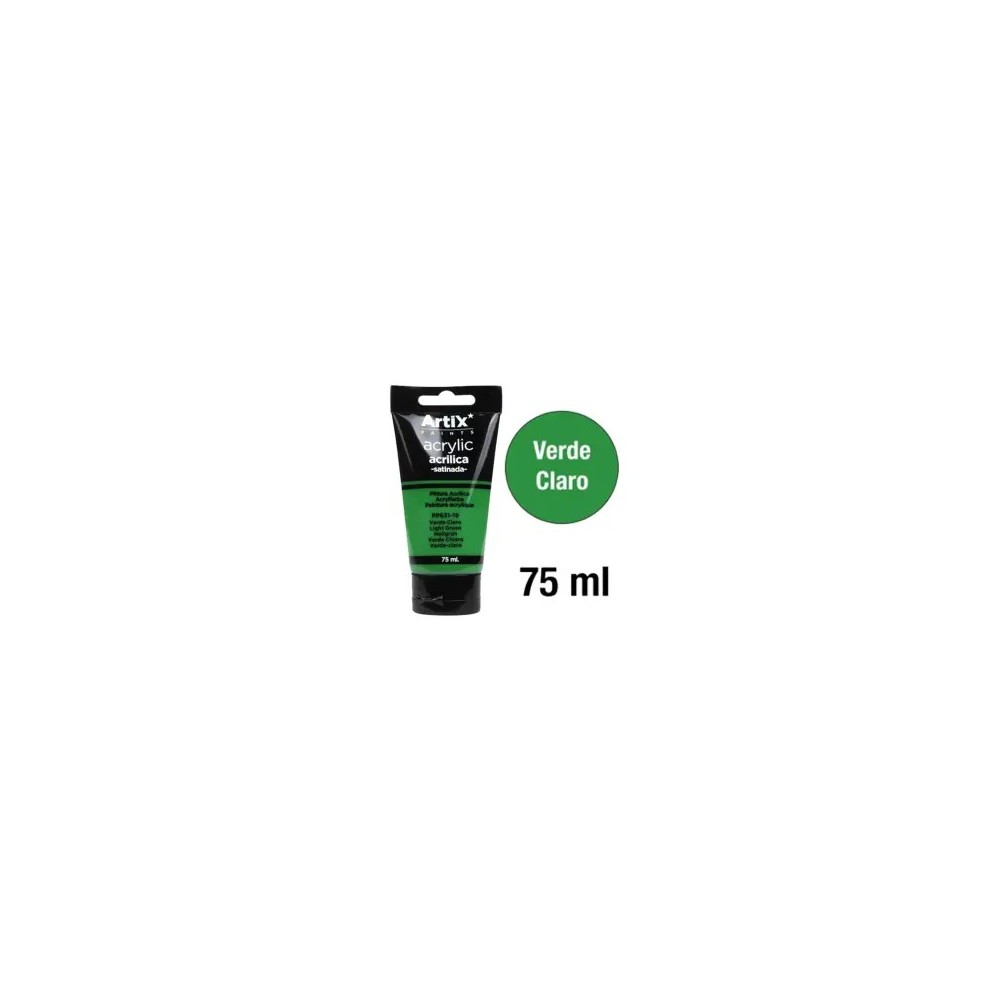 Vert Clair – Peinture acrylique satinée 75 ml pour polystyrène