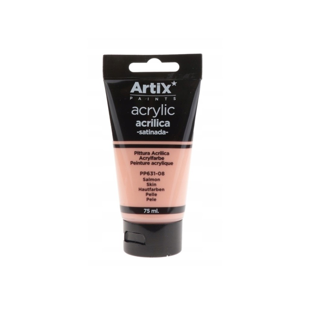 Saumon – Peinture acrylique satinée 75 ml pour polystyrène