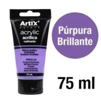 Púrpura Brillante – Pintura acrílica satinada 75 ml para poliestireno