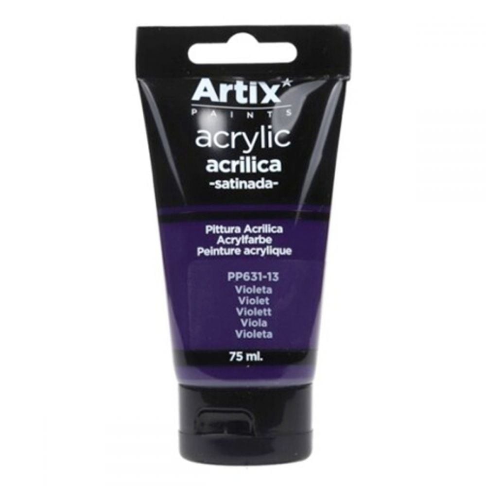 Violeta – Pintura acrílica satinada 75 ml para poliestireno
