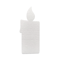 Vela de poliestireno para Halloween y decoración