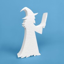 Sorcier en polystyrène à peindre et décorer