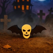 Crâne ailé en polystyrène | Halloween et décoration gothique